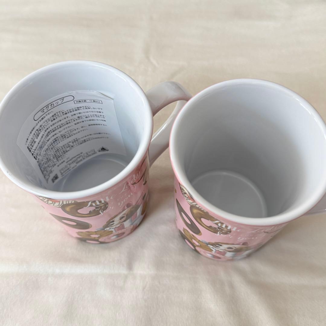 わんわん物語 レディ 2個セット 幼少期 マグカップ コップ ディズニーストア