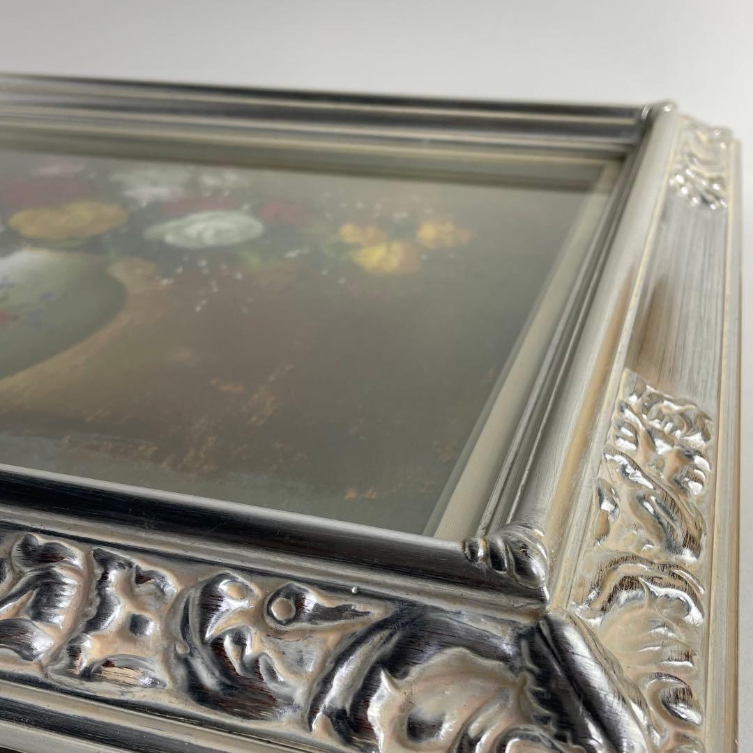 藤原英信 油彩 油絵 薔薇 バラ