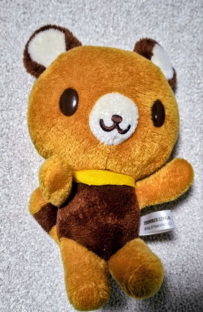 【希少レア非売品】⑨てのりくま サンリオぬいぐるみ TENORIKUMA