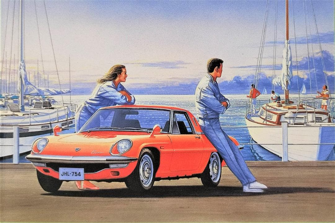 【再値下げ】MAZDA オリジナルイラスト ポストカード10枚セット