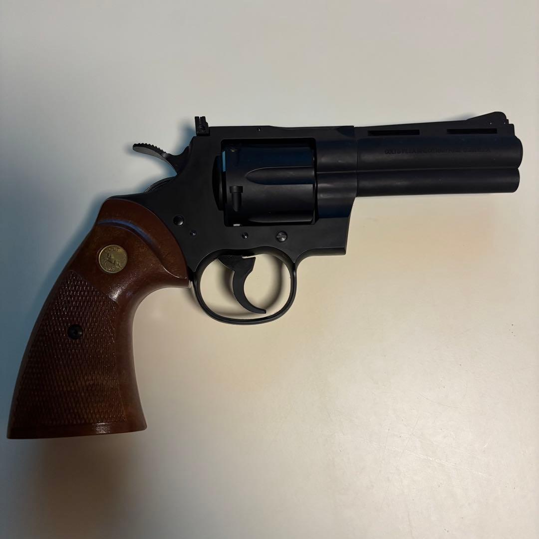 タナカ　コルトパイソン　4インチ　Rモデル　ヘビーウエイト　モデルガン　未発火