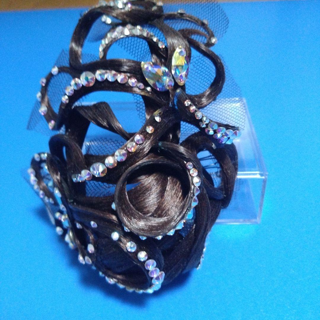 多美咲風　ヘアオーナメント　ヘアアクセサリー 　ストーン付き