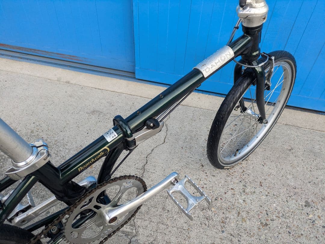 DAHON ダホン Boardwalk クロモリ　折り畳み自転車　ゆるキャン△