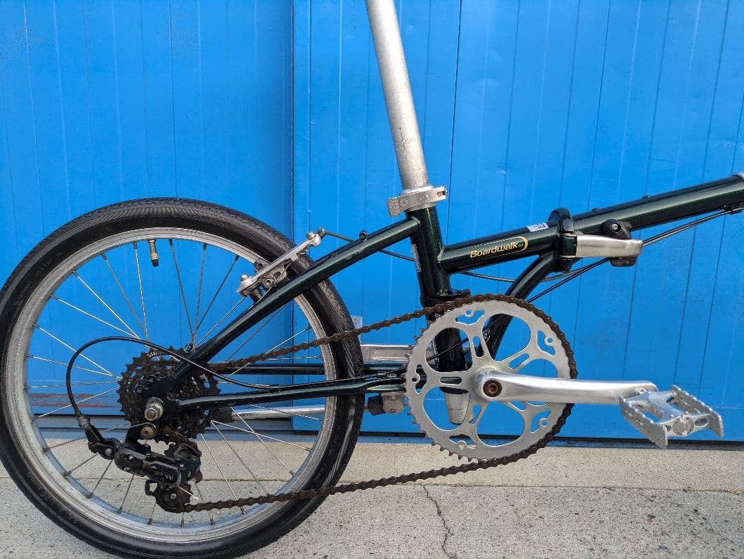 DAHON ダホン Boardwalk クロモリ　折り畳み自転車　ゆるキャン△