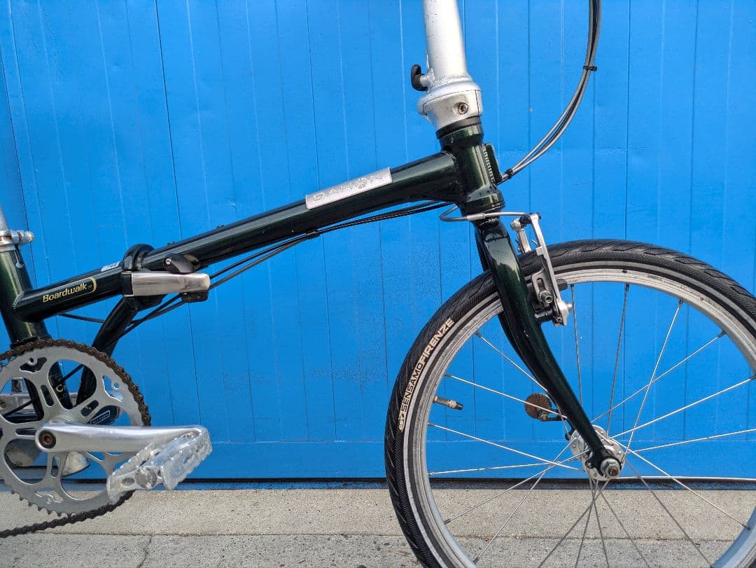 DAHON ダホン Boardwalk クロモリ　折り畳み自転車　ゆるキャン△