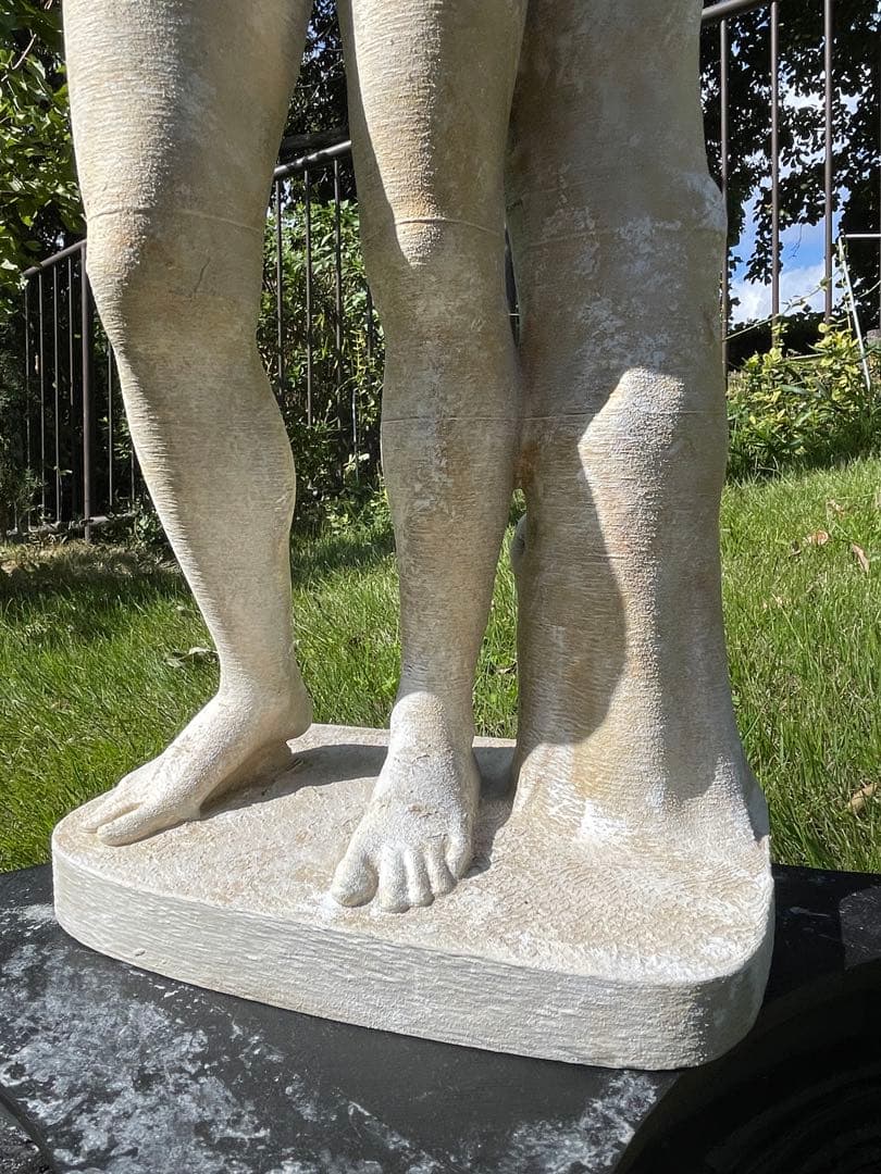 ガニメデの像 ギリシャ神話の彫刻 高さ60cm