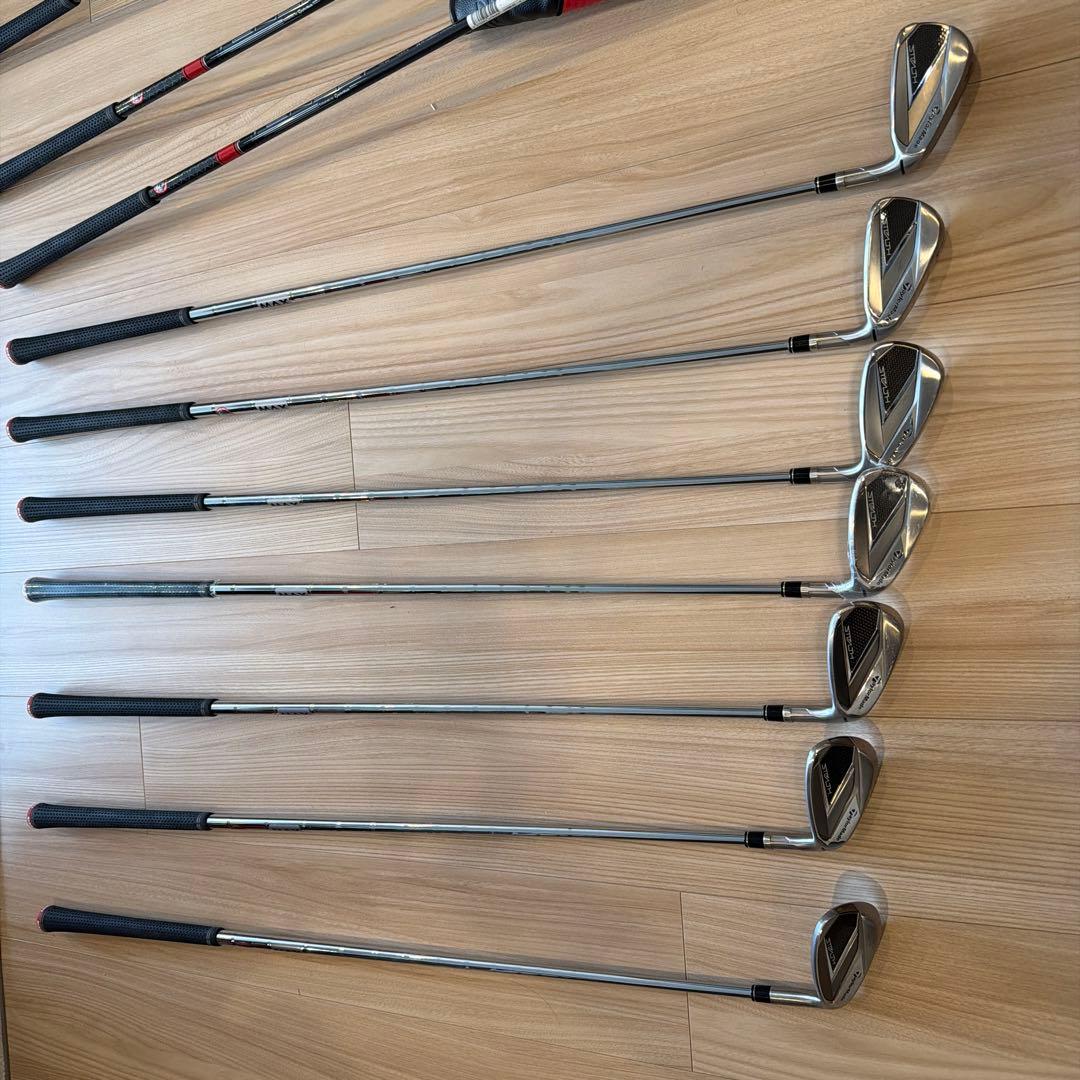 テーラーメイド　ステルス2 ウッド、アイアン10本セット