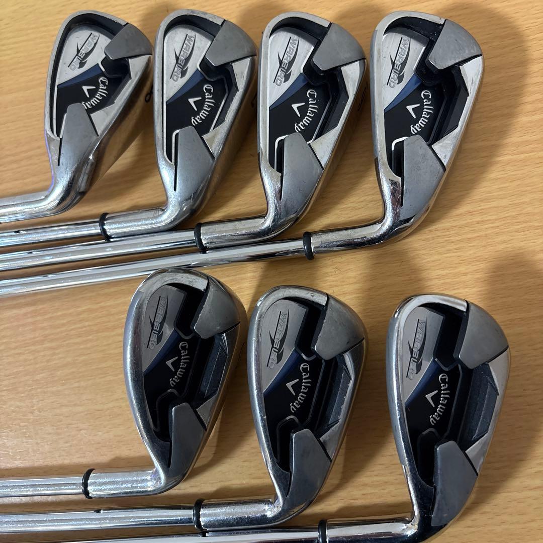 Callaway WARBIRD 5〜9 S P 7本セット キャディーバッグ付