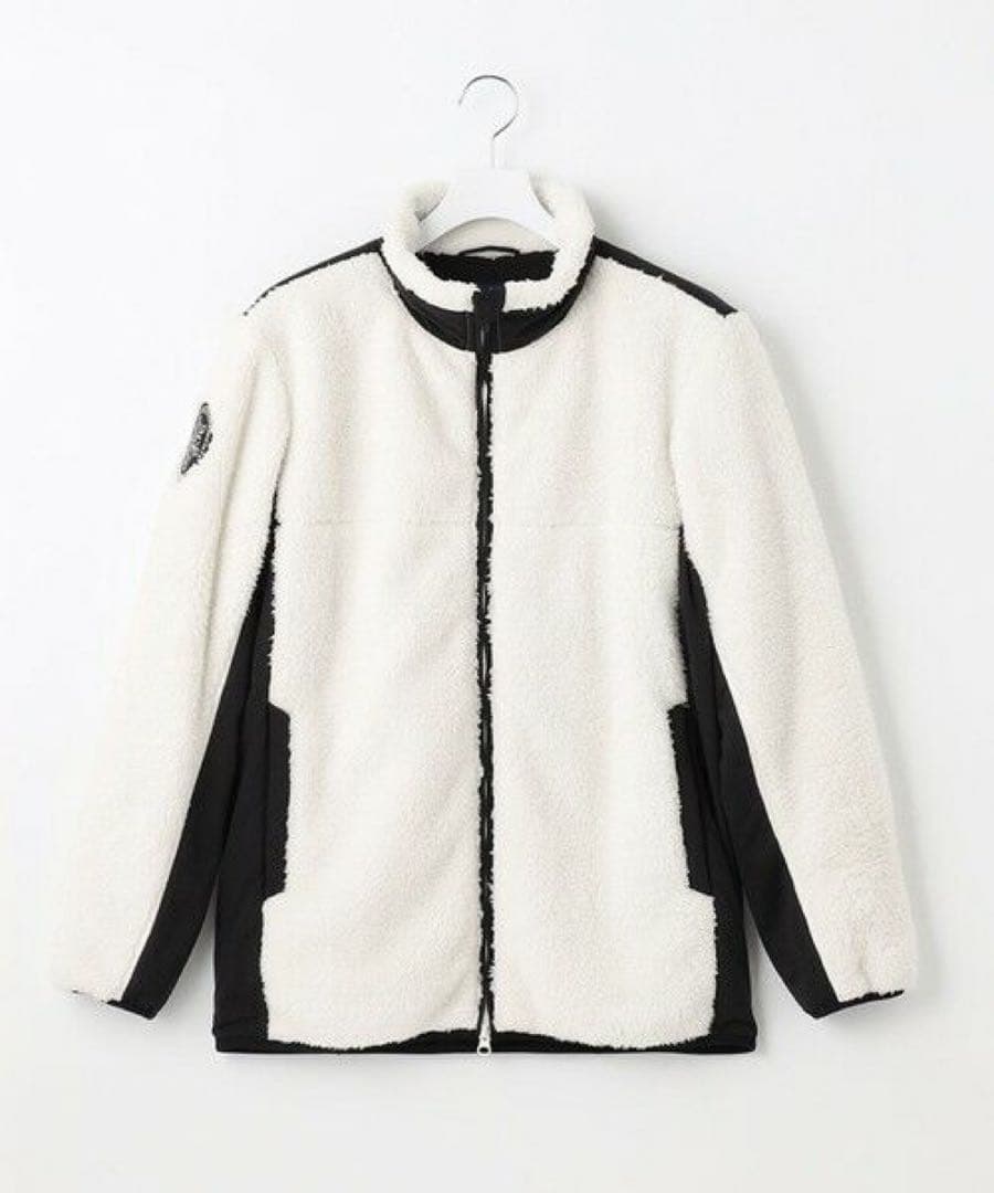 【新品タグ付き】23区GOLF ジャケットM ゴルフウェア ホワイトボアアウター