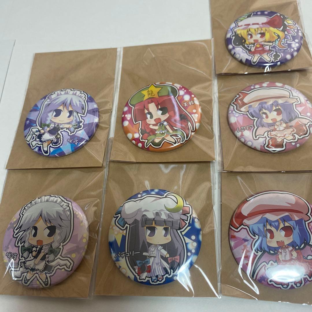 東方project 美少女　キャラ　缶バッジ　KB5