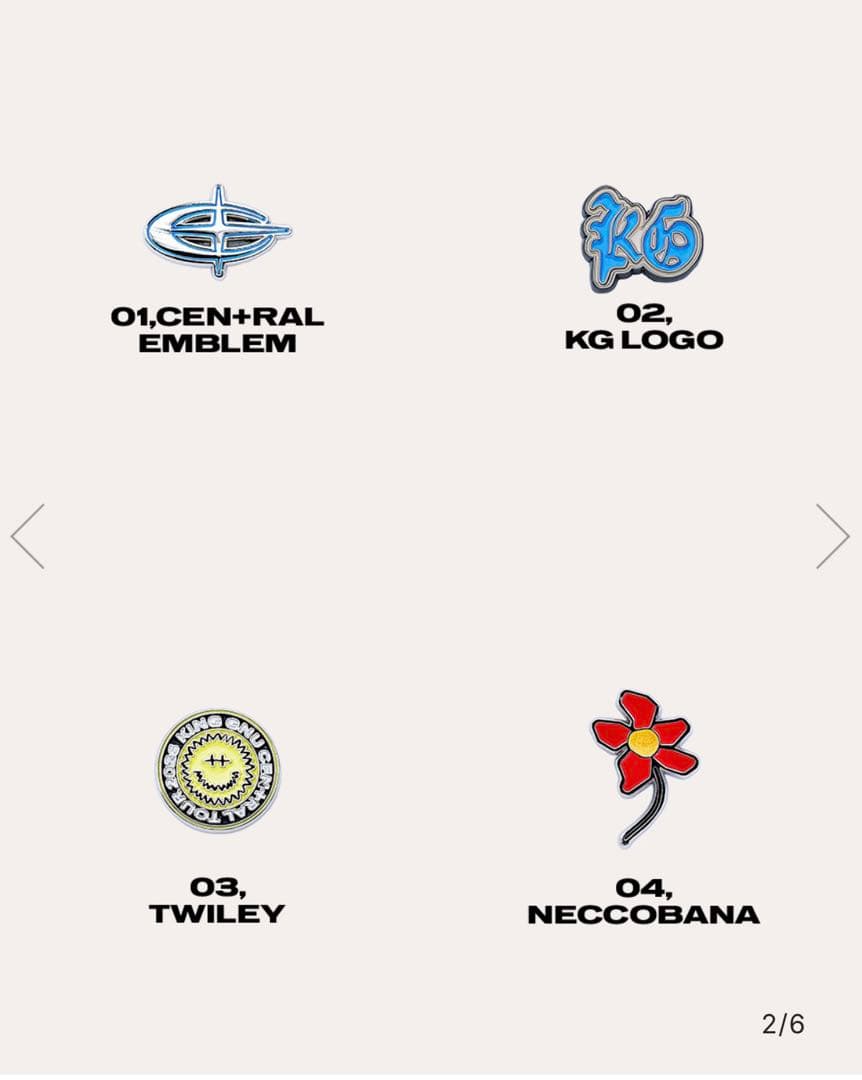 King Gnu 2026ピンバッジセット コンプリート