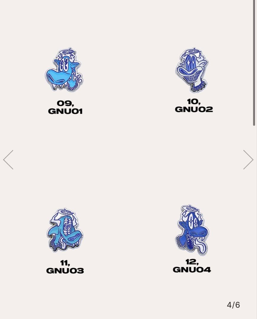 King Gnu 2026ピンバッジセット コンプリート