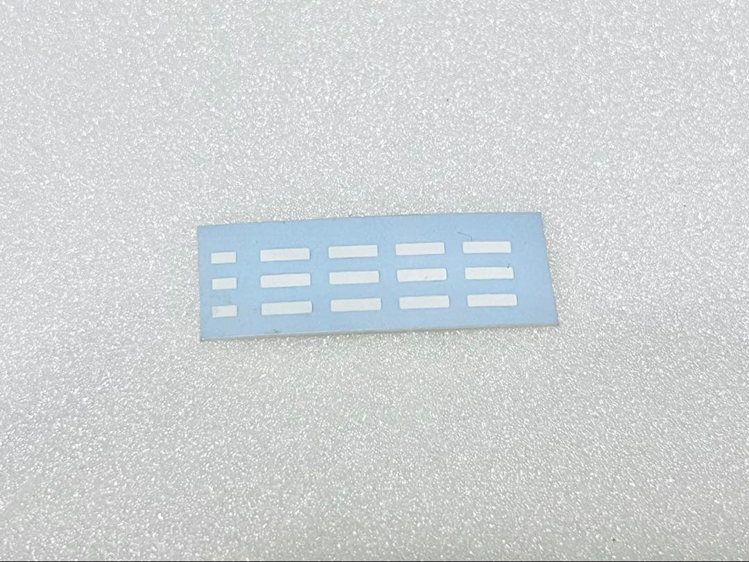 名鉄2000系　ブルーミュースカイ交換用前面ガラスパーツ+更新LED行先デカール