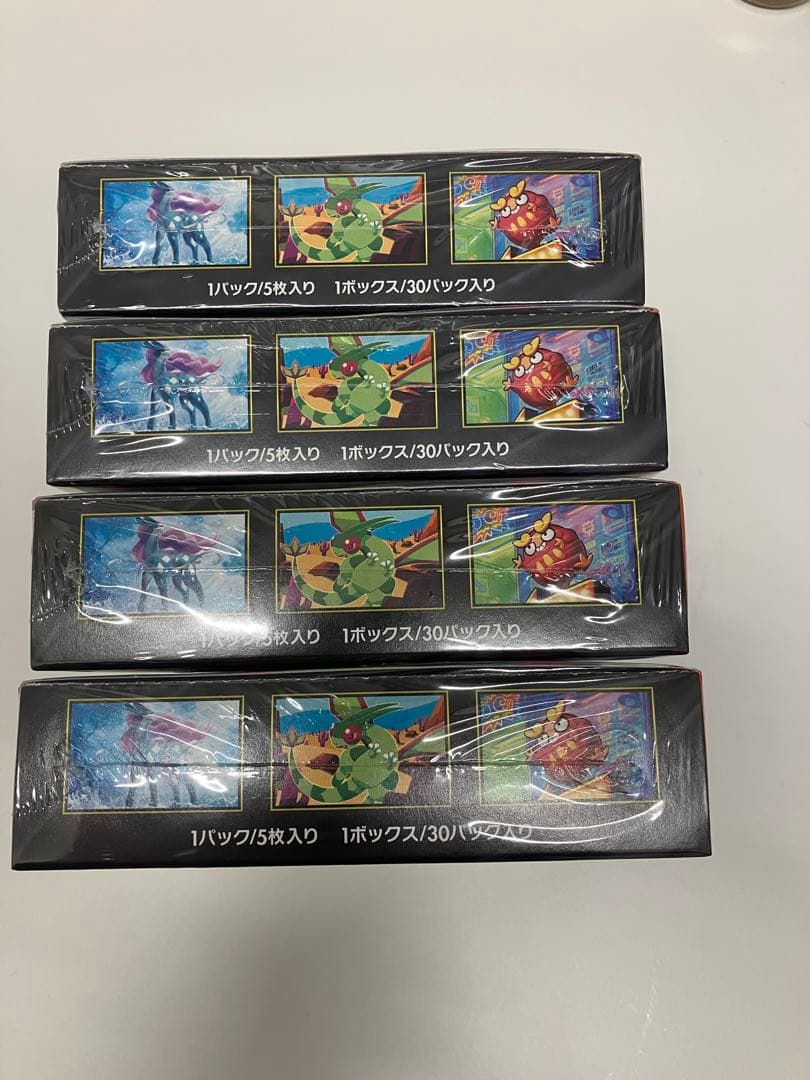 新品未開封シュリンク付き　ポケモンカード　インフェルノ x 4box