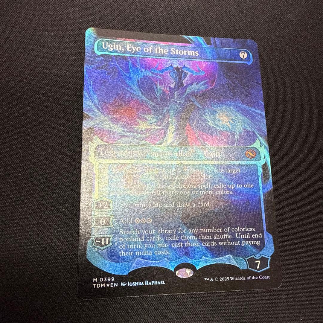 嵐の目、ウギン　ショーケース　foil