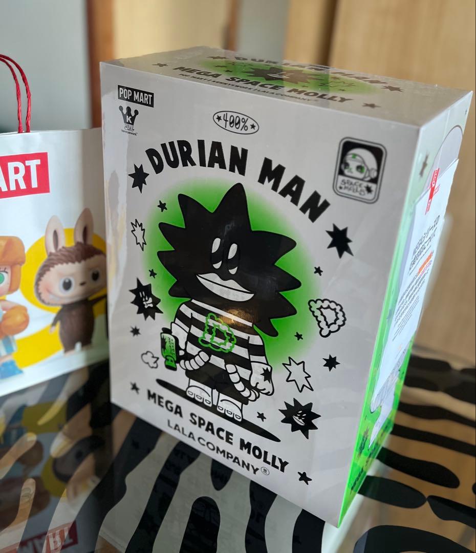 ゲームキャラクター MEGA SPACE MOLLY DURIAN MAN 400%popmart