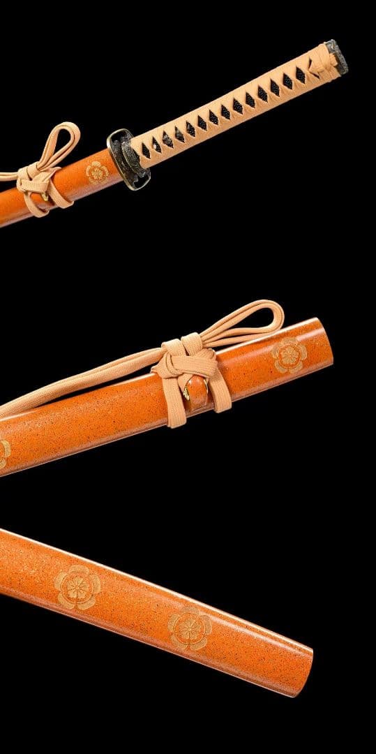 【ウグイス侍】古兵器 刀装具 日本刀　模造刀 居合刀 武士道 鑑賞用 美術刀