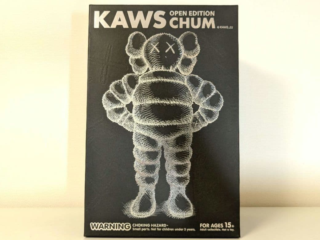 KAWS CHUM ブラック OPEN EDITION