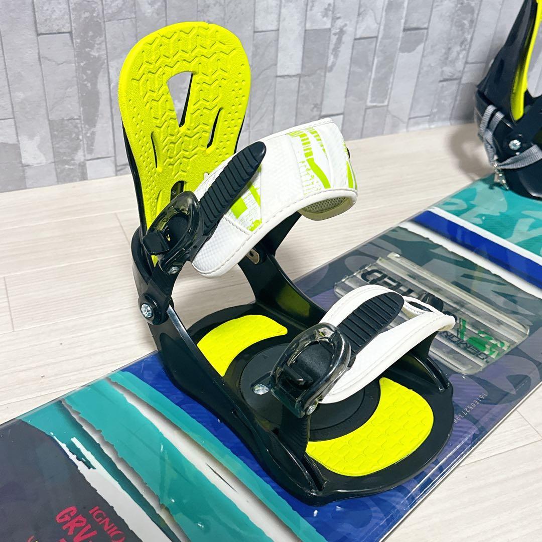 IGNIO スノーボード　GRV-RC 151 2点セット ビンディング付き