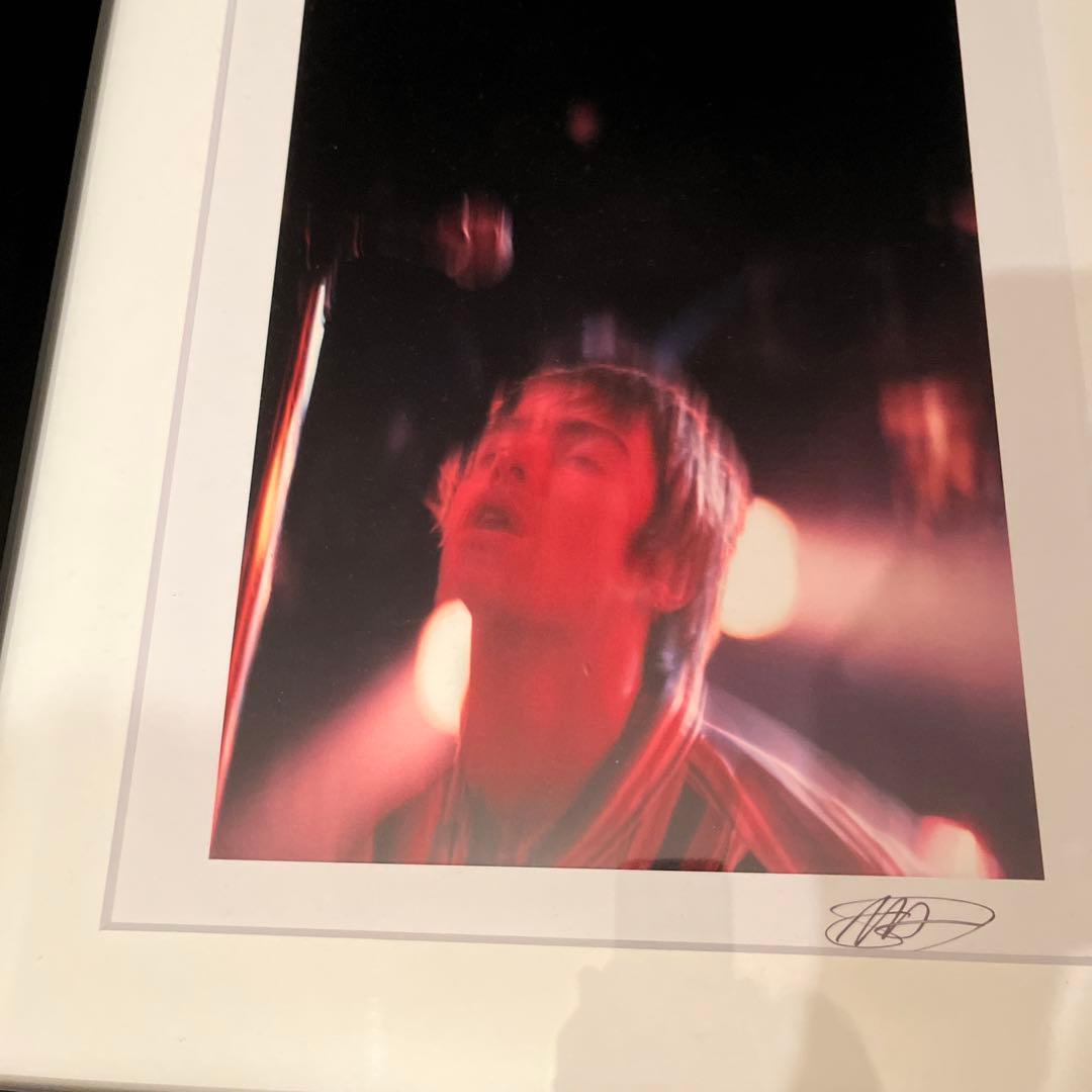 値下げ　オアシス　直筆サインデニスモリス リアム オリジナルプリントOASIS