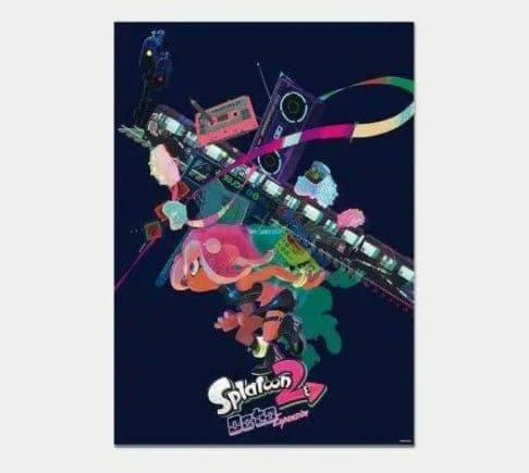 希少☆新品未使用☆匿名配送　スプラトゥーン2 B2ポスター 非売品