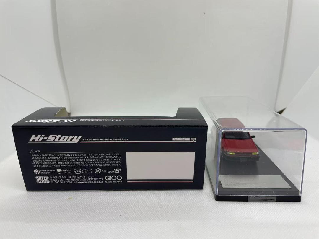 402-654 Hi-Story 1/43 トヨタ カローラ FX-GT