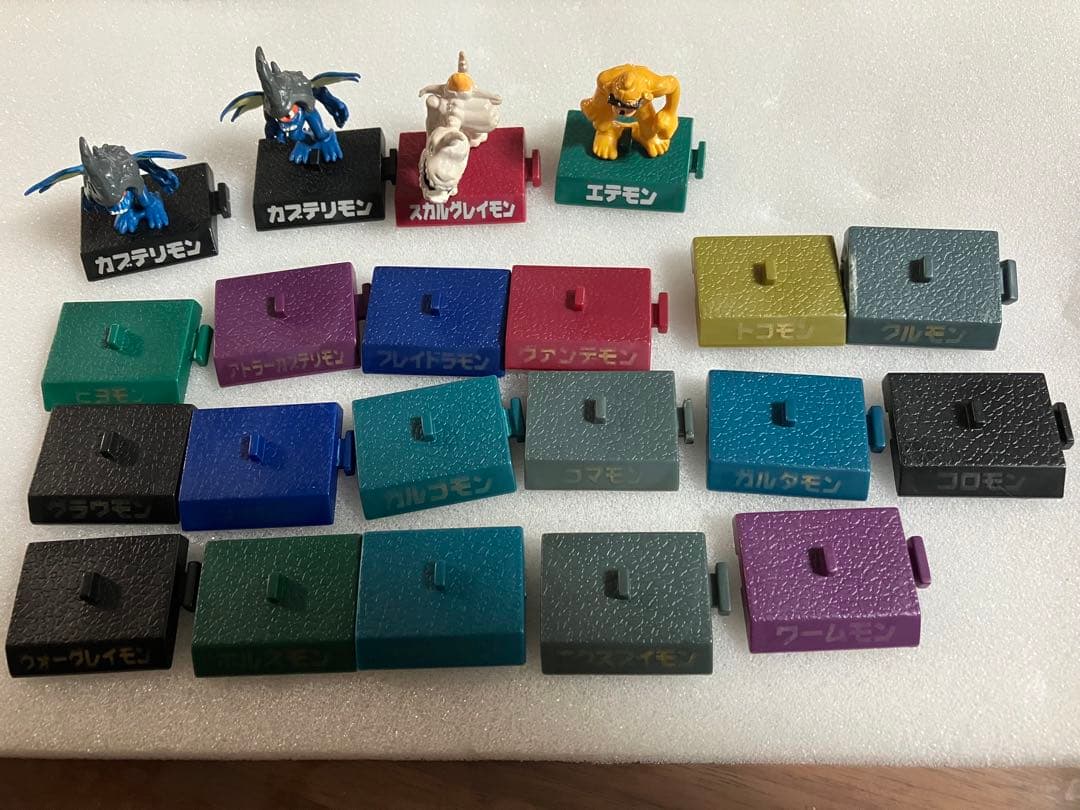 デジモン アドベンチャー 森永 フィギュア 食玩 ソフビ マスコット50体セット