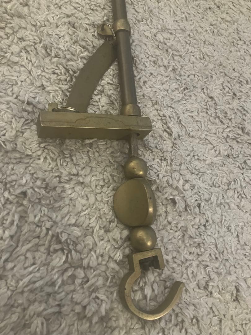 アンティーク　自在鉤　全長約150cm