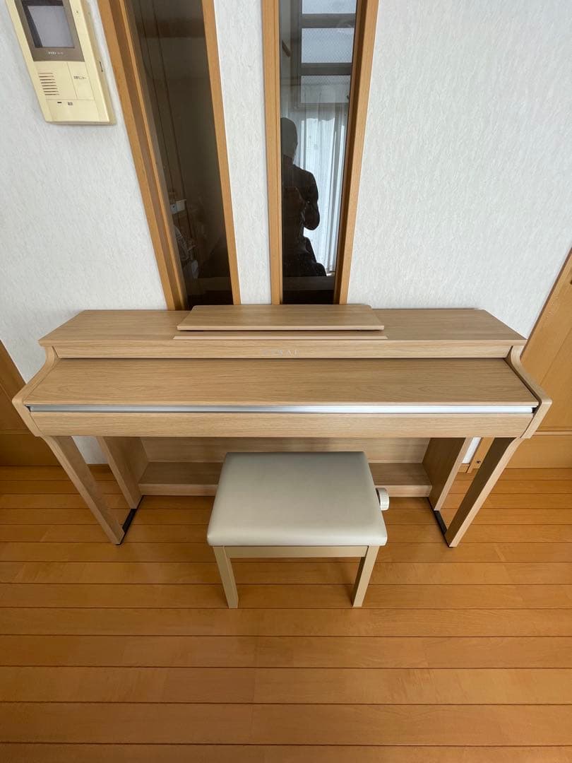 (^^)【引取り/購入者様輸送手配限定】河合電子ピアノ CN27