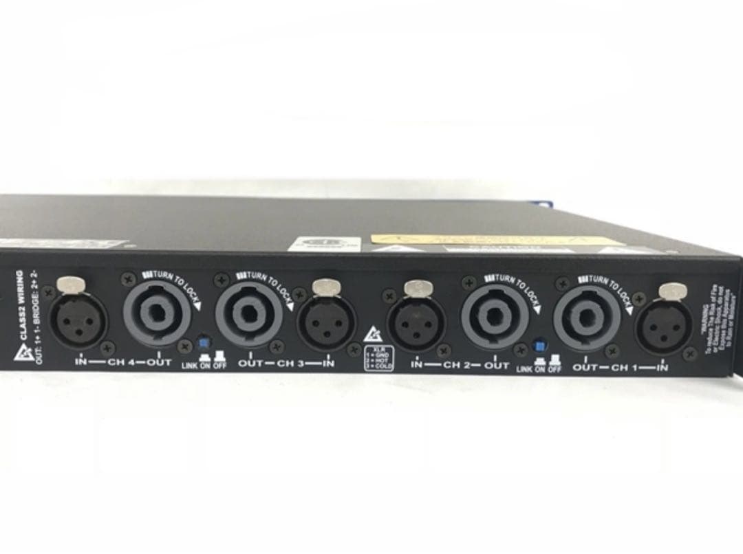 DIGAM LQ2804 音響特機 業務用 4ch パワーアンプ ジャンク