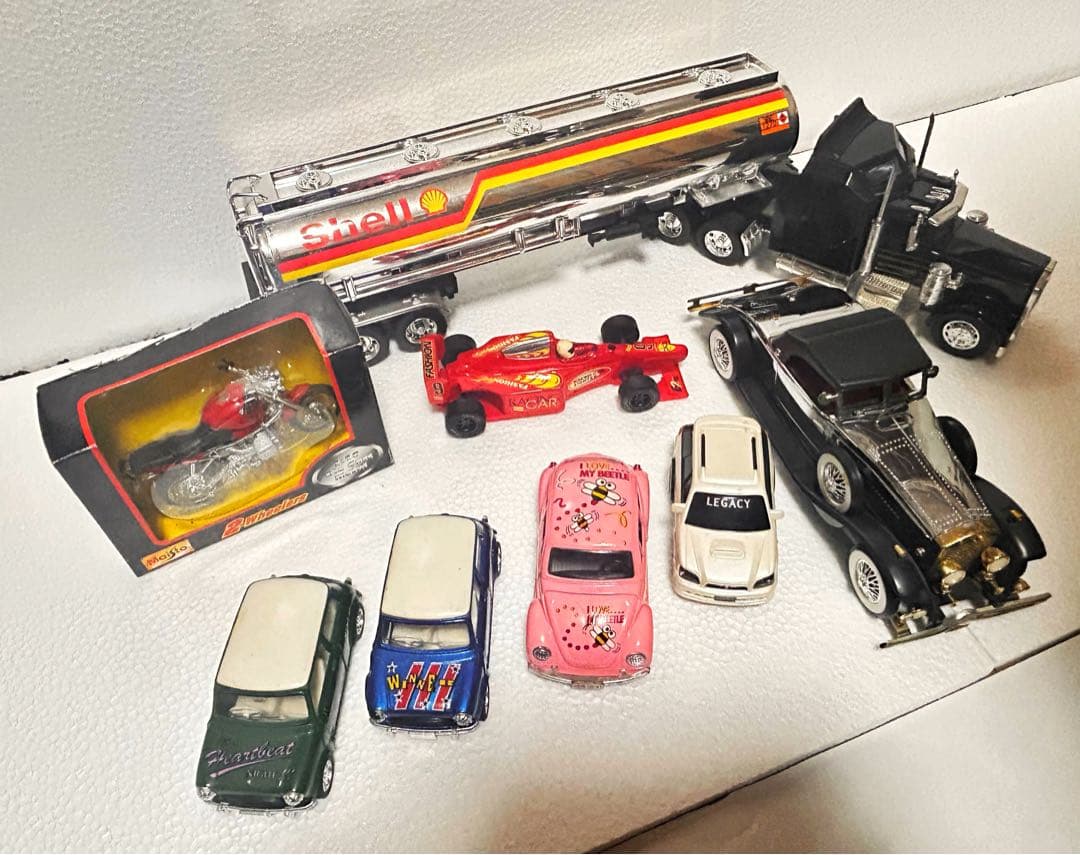 お値下げ中【まとめ売り】レトロミニカーセット Shell SUBARU