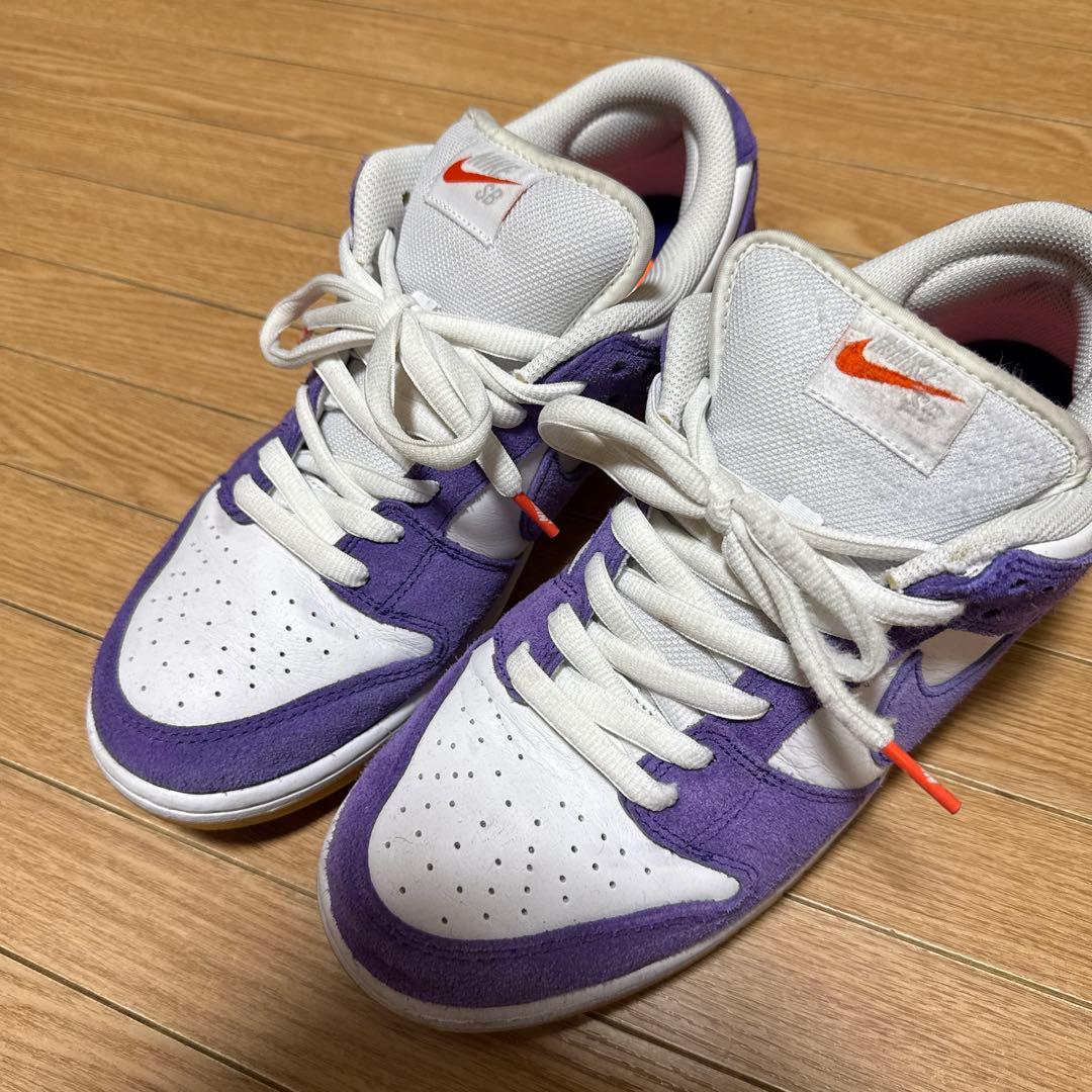 Nike Dunk Low パープル/ホワイト 28cm