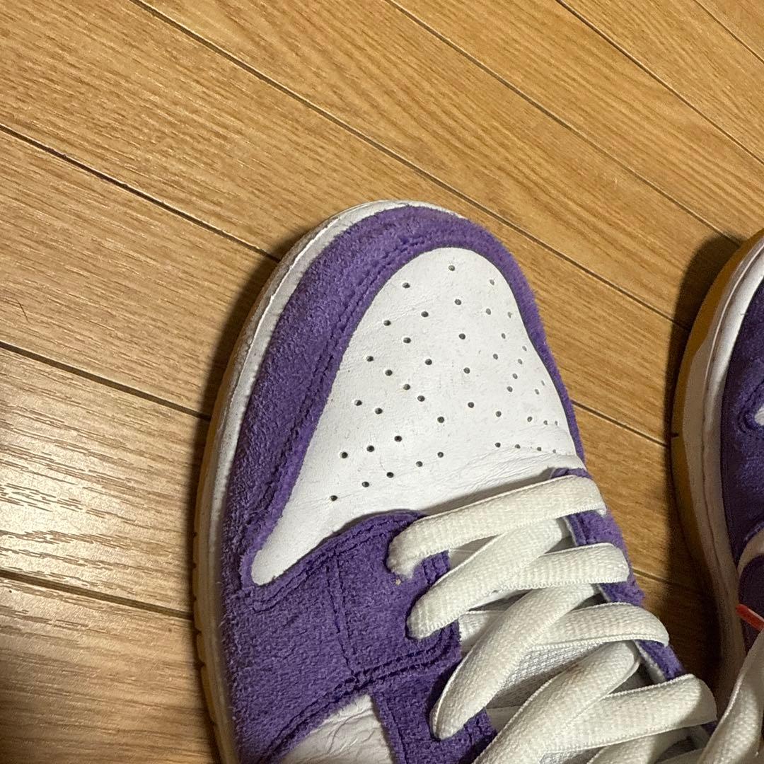Nike Dunk Low パープル/ホワイト 28cm