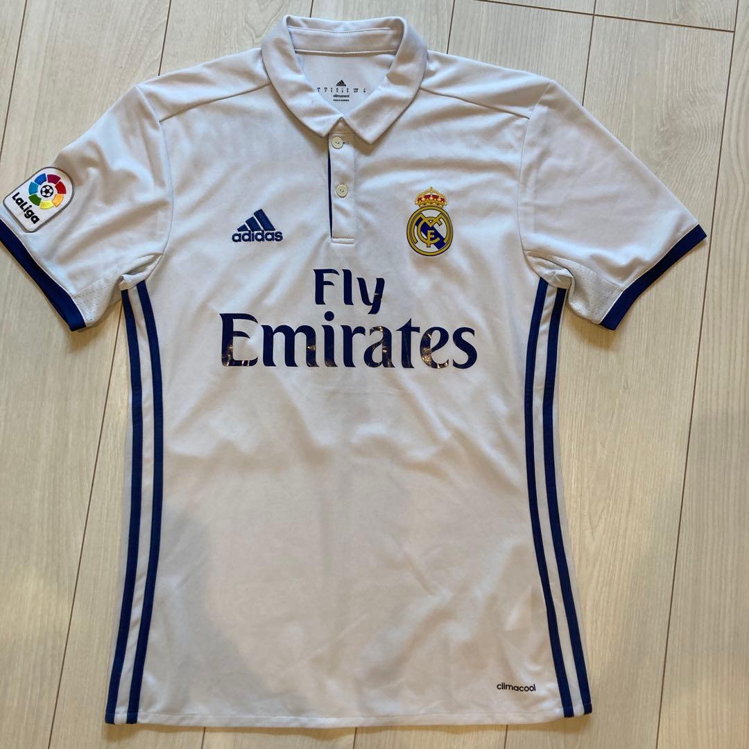 セルヒオラモスネーム入り　16/17 レアル・マドリードホームユニフォーム