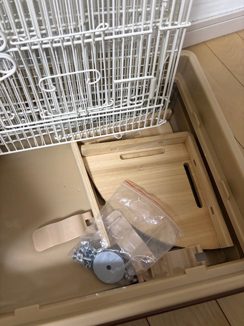 新品未使用ももんがモモンガ用ゲージ・ヒーター・給水ボトル・テトラポーチ4点セット