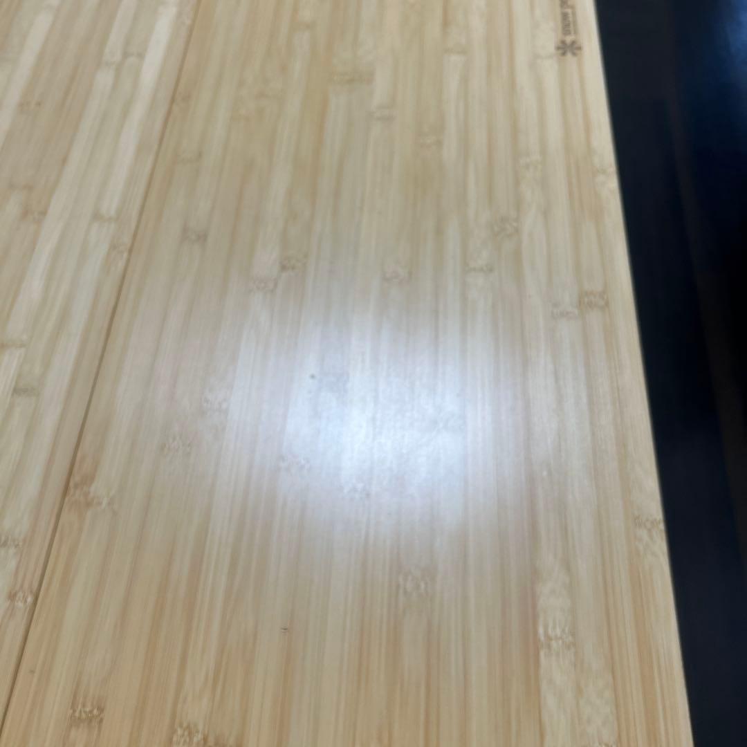 スノーピーク　ワンアクションテーブルロング竹