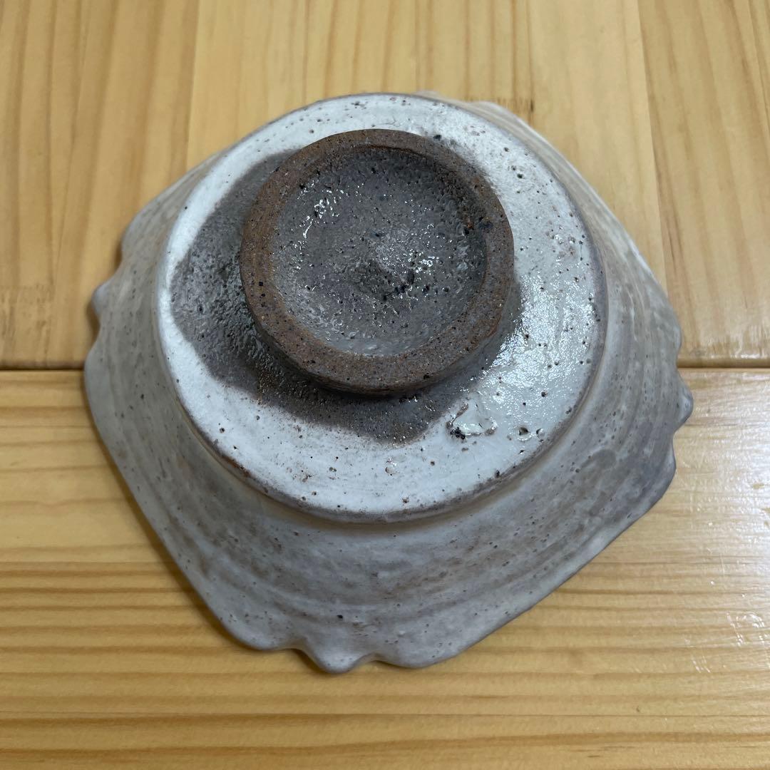 丸田宗彦　粉引絵唐津　向付け