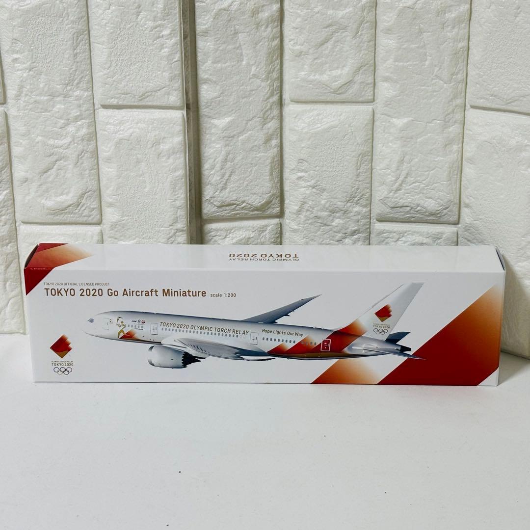 JAL 日本航空 東京 TOKYO オリンピック 飛行機模型 1/200