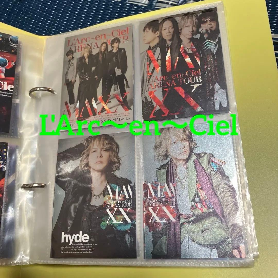 L'Arc~en~Ciel トレカセット　hyde ラルク