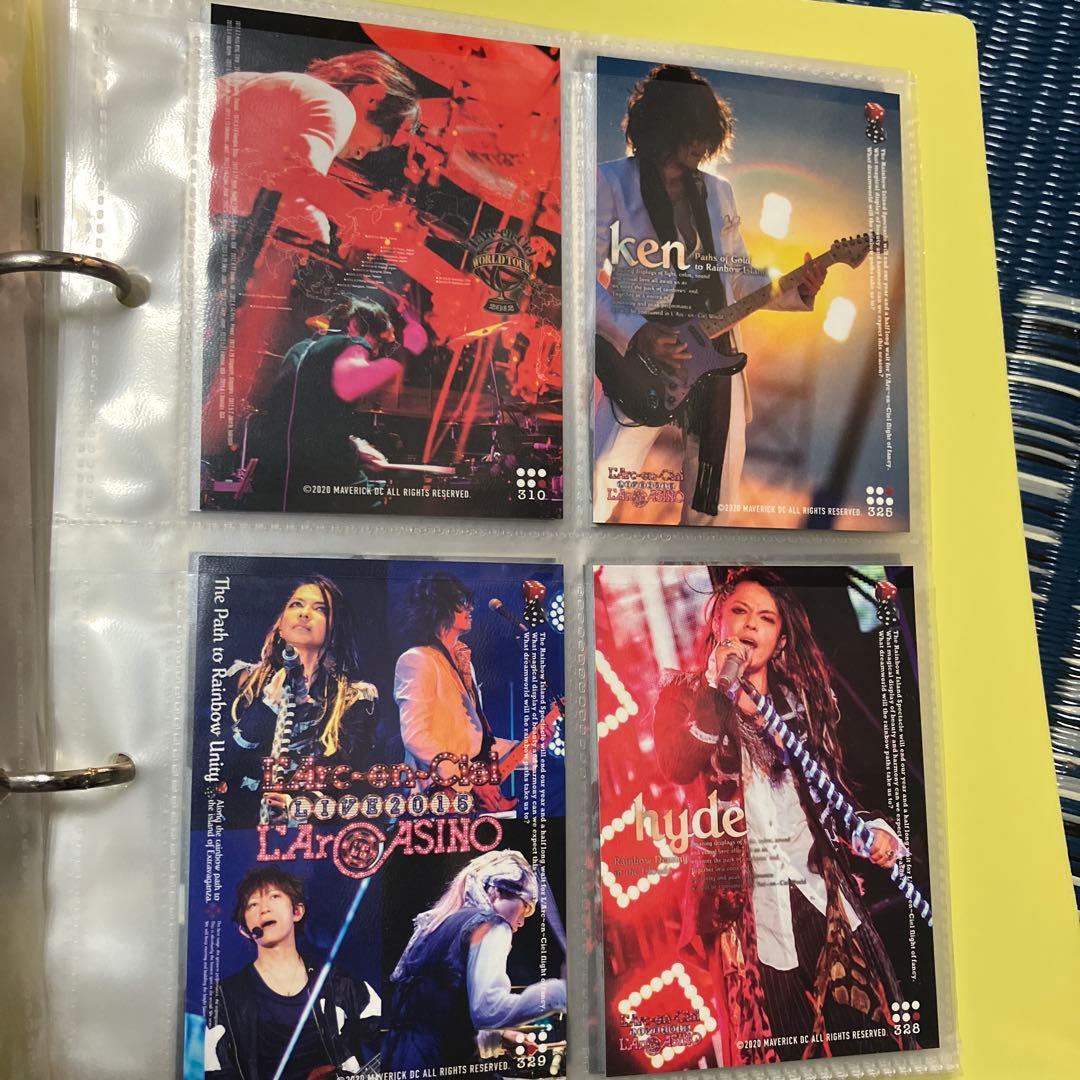 L'Arc~en~Ciel トレカセット　hyde ラルク