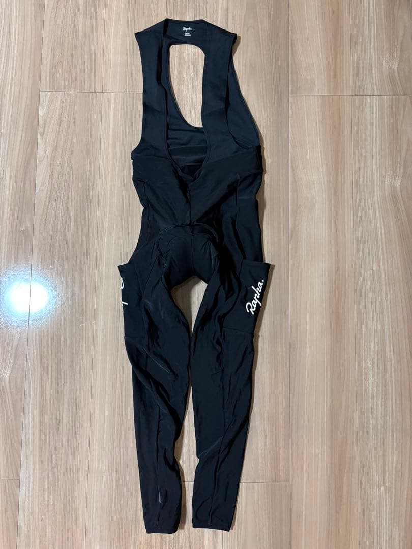 Rapha ブラック ウィンタービブタイツ S
