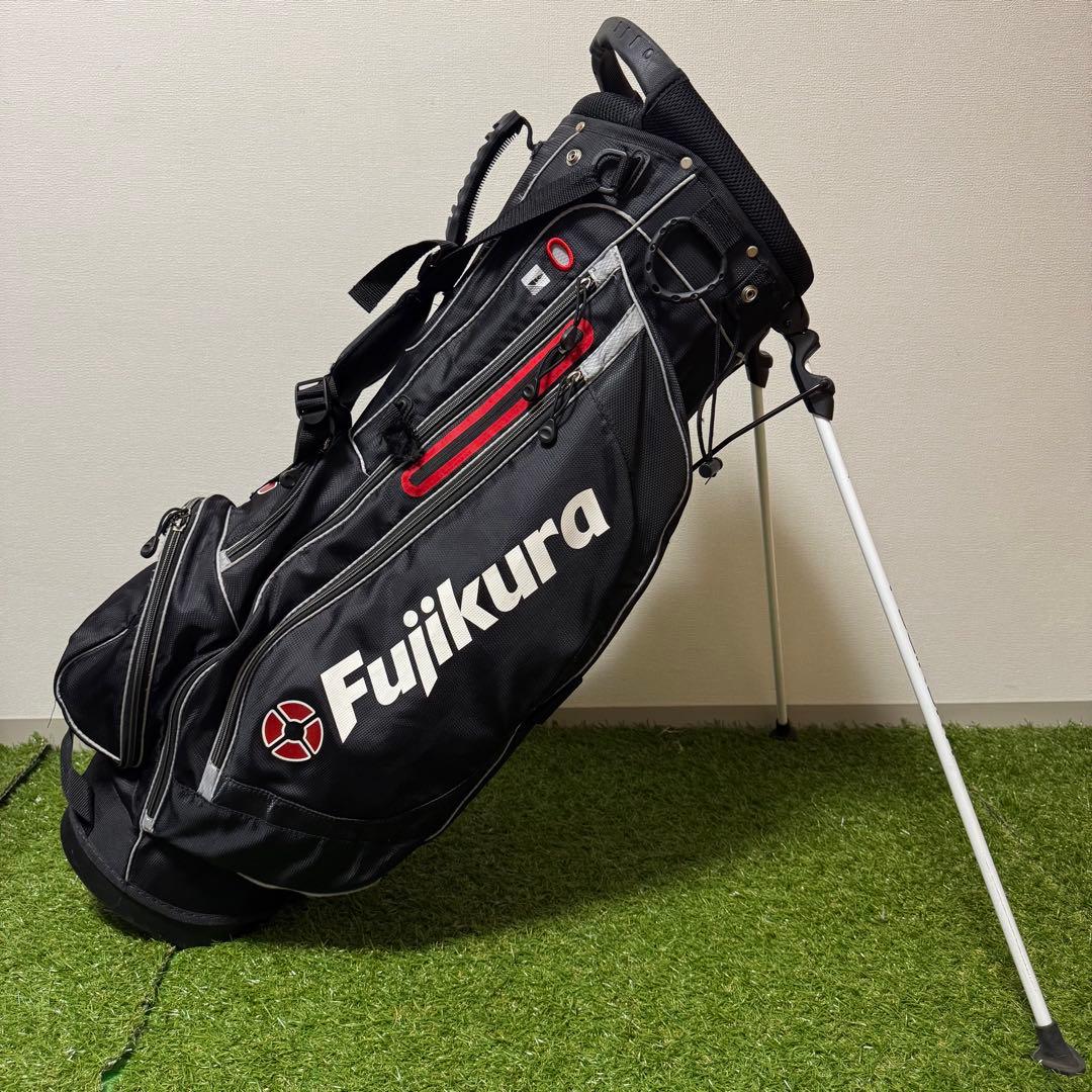希少 Fujikura フジクラ スタンド式 キャディバッグ