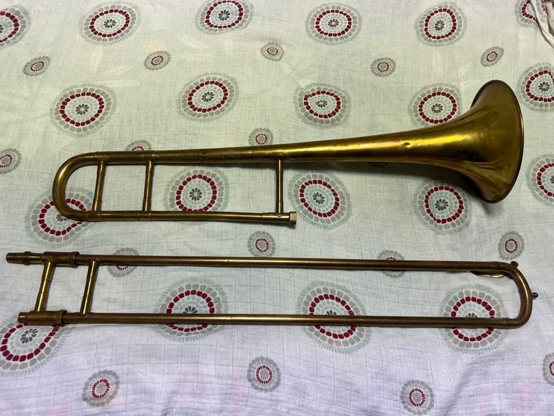 【音出し確認済み！】NIKKAN テナートロンボーン　ケース付き
