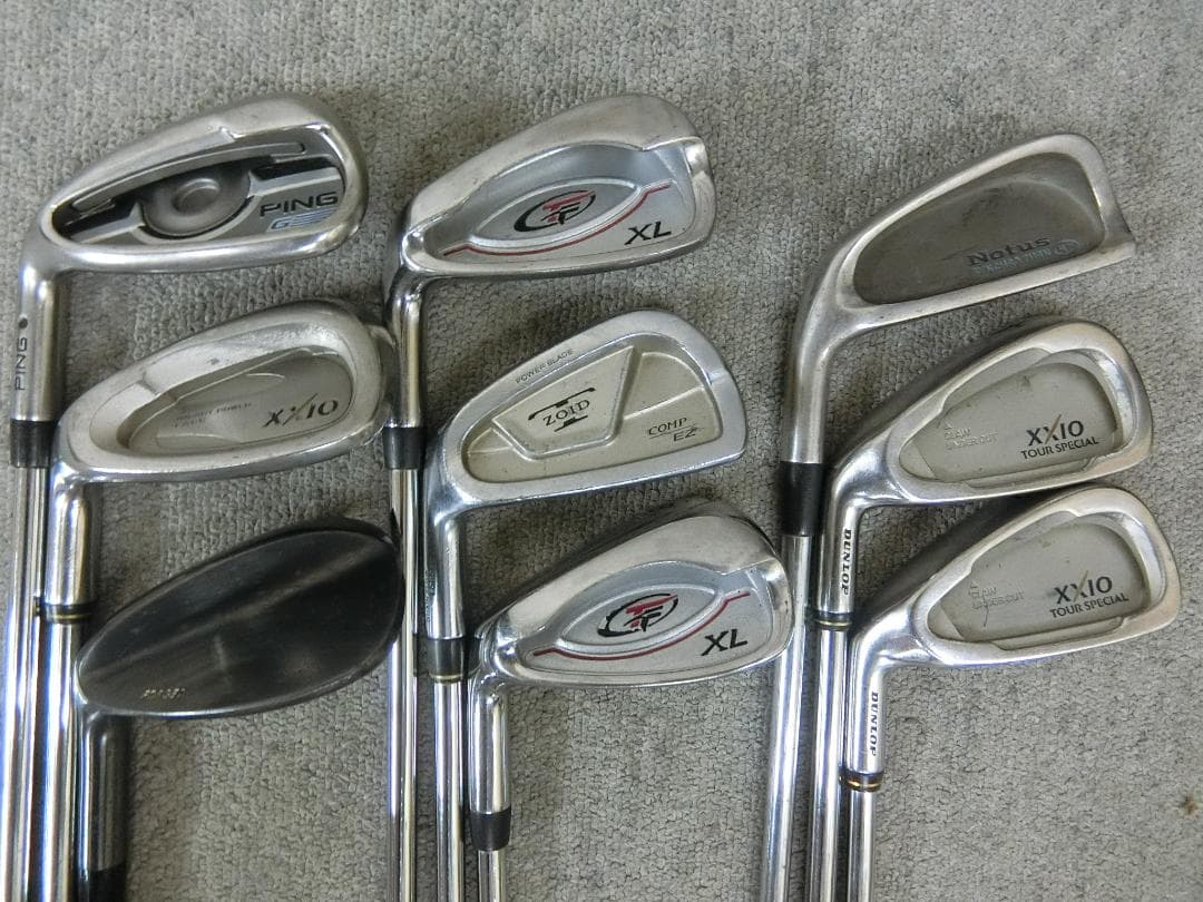 b714 初心者歓迎 メーカー色々 レフティメンズゴルフクラブ１３本セット