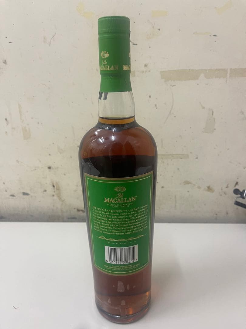 ウイスキー The macallan No.4