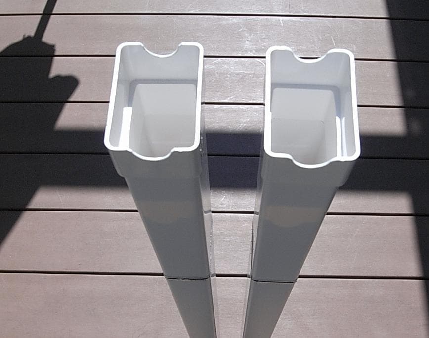 【新品】超軽量 シングルスポール 2セット（4本入り）