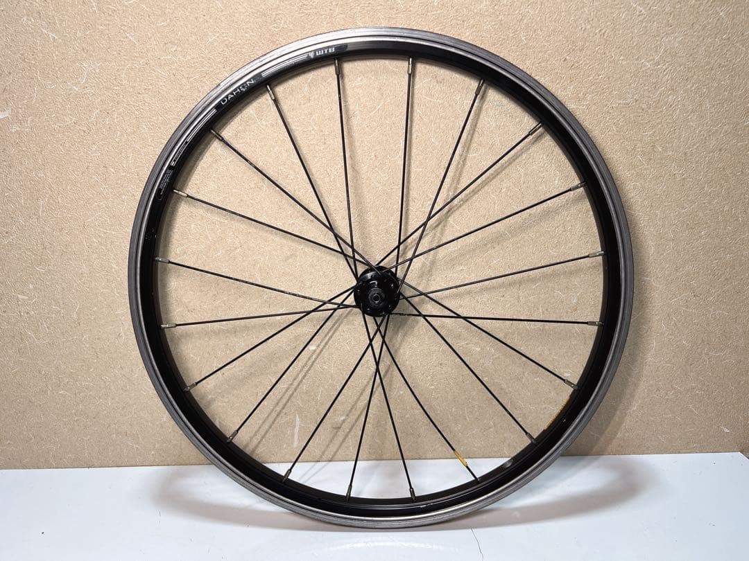 DAHONダホン WTB ETRTO 406X15C 前面と背面 ホイール