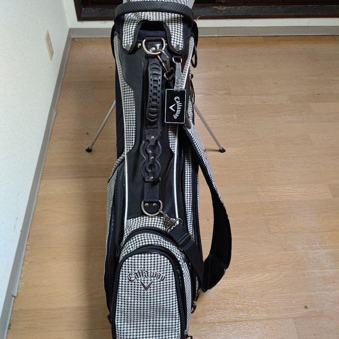 Callawayスタンド式 千鳥柄キャディバッグ 9.0型(日本正規品)