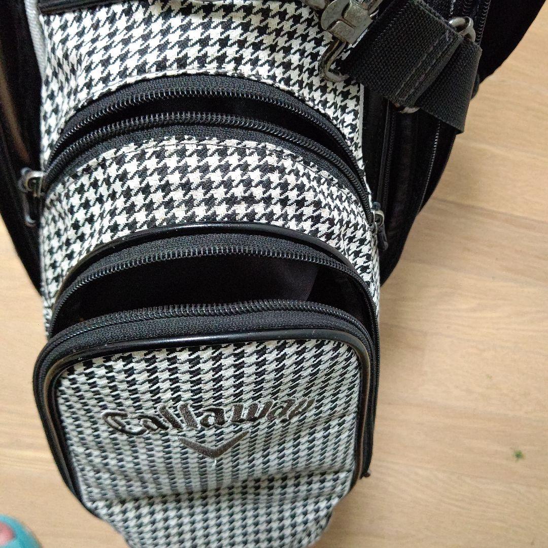 Callawayスタンド式 千鳥柄キャディバッグ 9.0型(日本正規品)