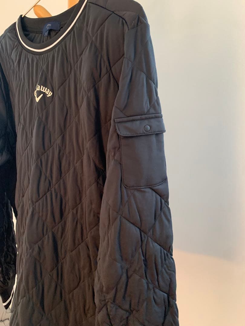 【ゴンザレス】キャロウェイ クルーネック 中綿ブルゾン メンズ